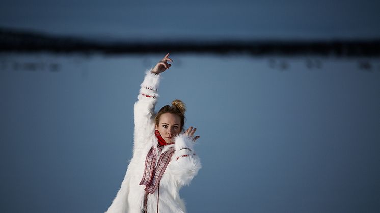 Ella Máriá Eira, from Kautokeino in Northern Norway, joiked before she could talk. Photo: Marie Louise Somby