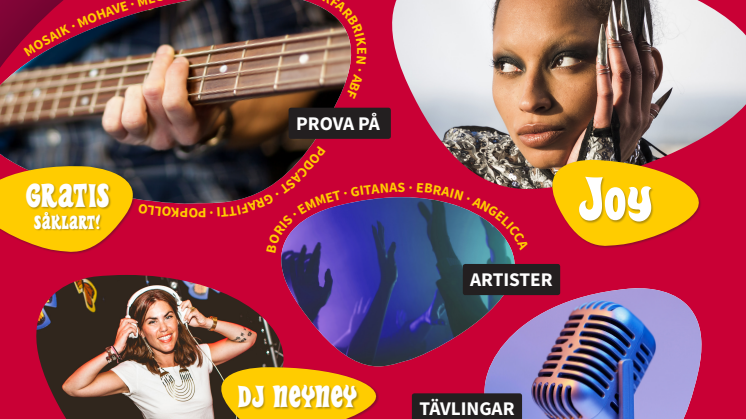 Musik och kultur i fokus på ny ungdomsmässa 
