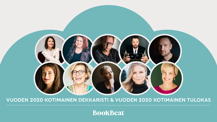 Äänikirjojen kuuntelijat ratkaisevat: BookBeat palkitsee lokakuussa parhaat kotimaiset äänikirjat – tässä ovat ehdokkaat