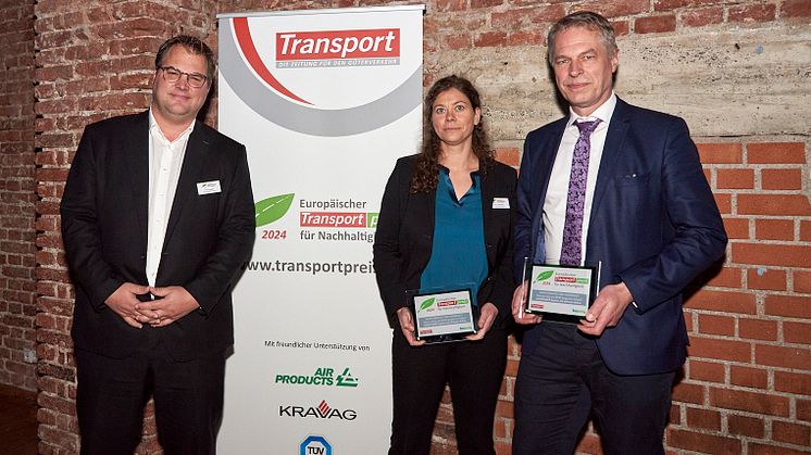 Thermo King AxlePower mit BPW ePower-Achse gewinnt Europäischen Transportpreis für Nachhaltigkeit 2024