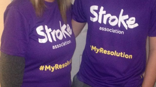​Hartlepool family take on Resolution Run for the Stroke Association
