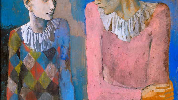 Picasso,  Acrobate et jeune arlequin © Succession Picasso / ProLitteris, Zürich 2018 