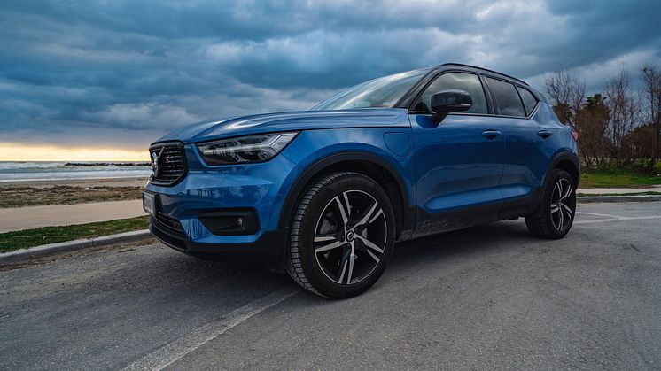 Enligt undersökningen gör Volvo de snyggaste bilarna. På bilden ser vi den kompakta SUVen XC40, som blev utsedd till Årets bil i Europa 2018.