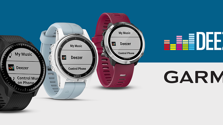 Deezer Garmin PR 1200 x 500