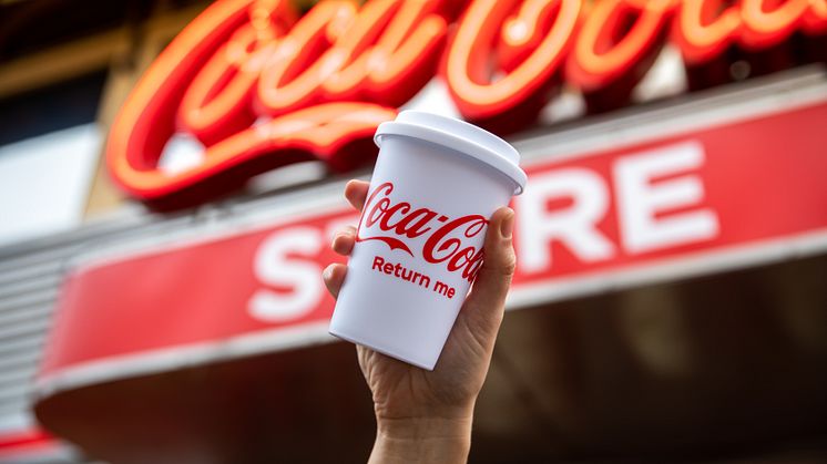 Gröna Lund och Coca-Cola i Sverige genomför ett pilotprojekt för hållbar dryckeskonsumtion