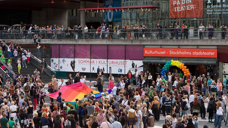 Pride House åter på Kulturhuset och Stockholms Stadsteater 