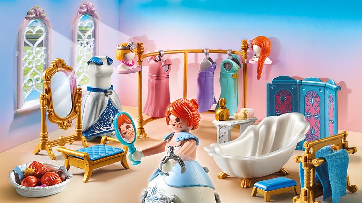 Ankleidezimmer mit Badewanne von PLAYMOBIL (70454)