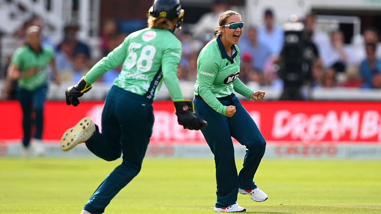 Alice Capsey and Lauren Winfield-Hill will return in 2023. Photo: ECB/Getty Images