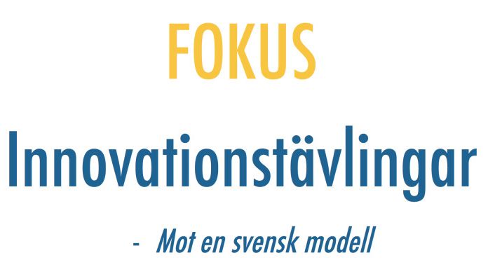 Var med och utveckla framtidens innovationstävlingar