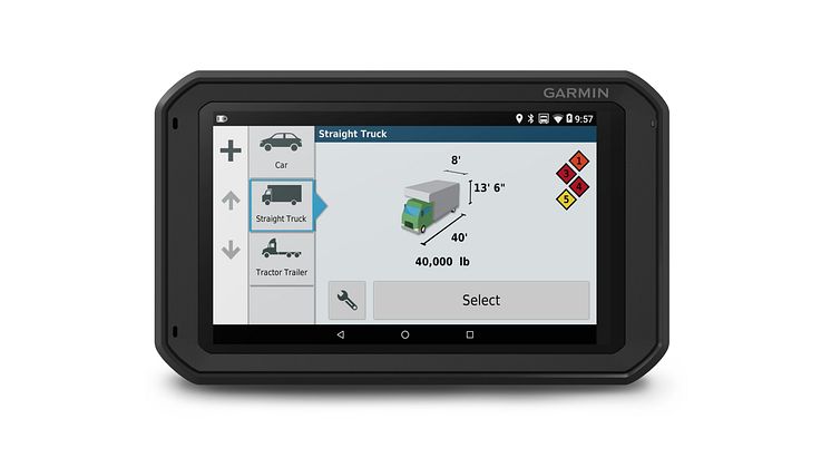 Garmin fleet 700 serien