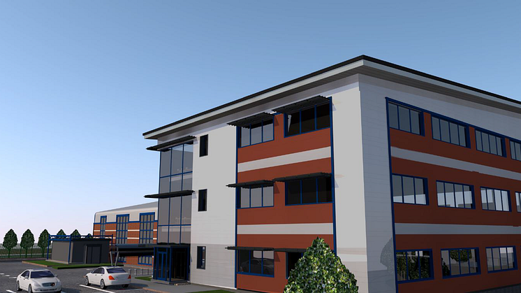 Suffolk-based Fred. Olsen companies confirm extension to Fred. Olsen House in Whitehouse estate in Ipswich, Suffolk  