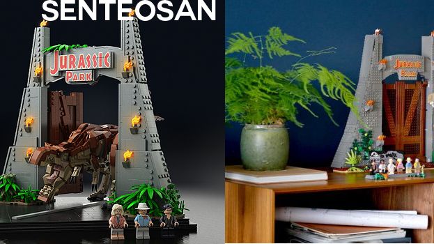 A comparison of Lego fan senteosan's submission (left) and Lego's final product (right)