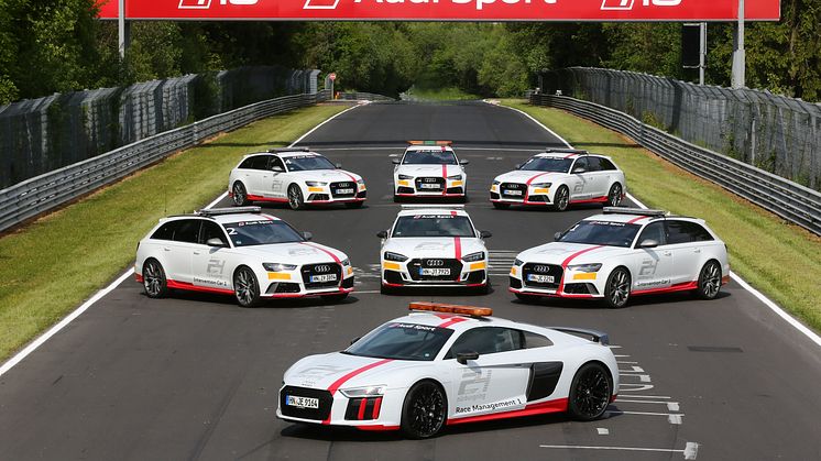 Audi Sport Official Cars, 24h Nürburgring 2017