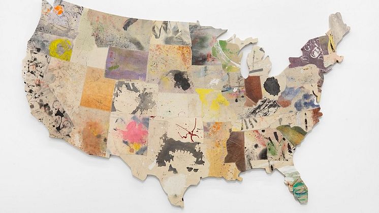 Nate Lowman, Studio Terrane, 2017