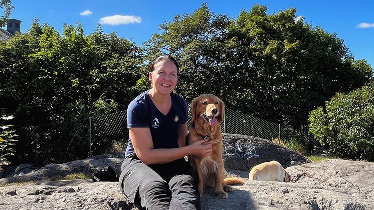 Linnéa Kjellén och Billie