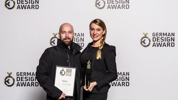 Johan & Nina Kauppi, GDA prisutdelning