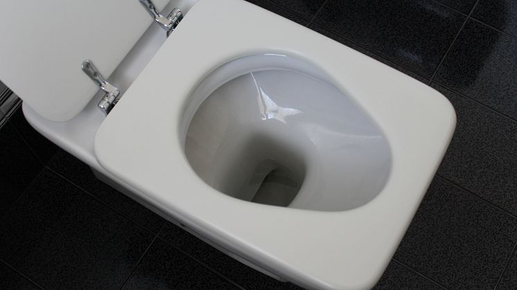 Du låter väl inte locket vara uppe när du spolar?