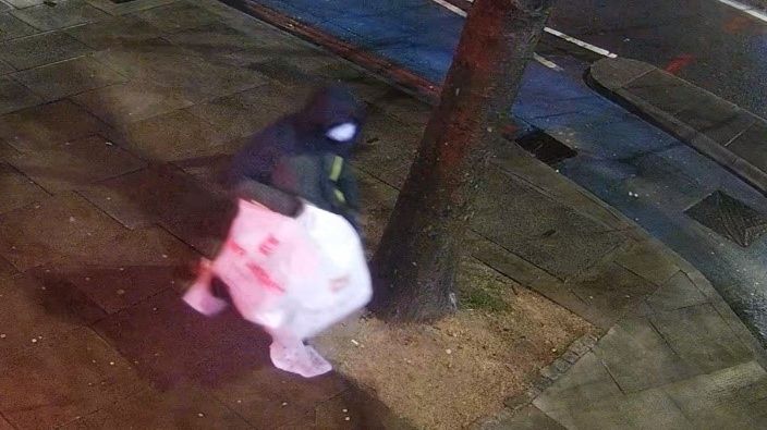 Carrying Argos bags