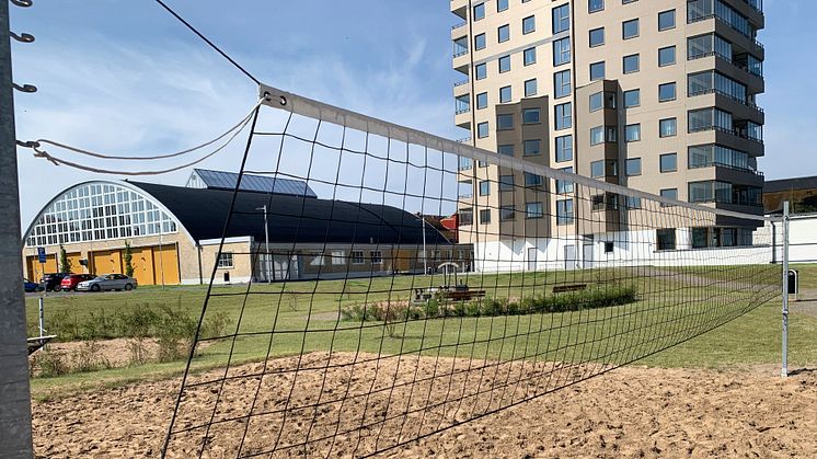 Upptäck Riksbyggens kv Spårvagnshallarna på stadsmässan H22 i Helsingborg