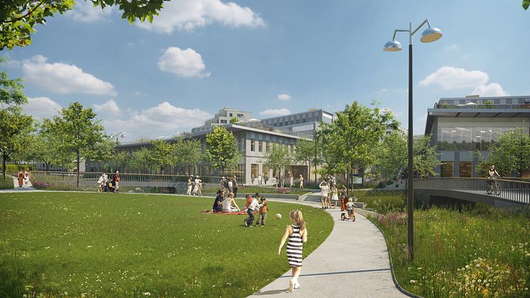 Campus Albano, Albano park, Stockholm 