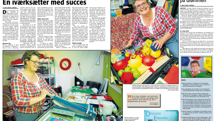 En iværksætter med succes