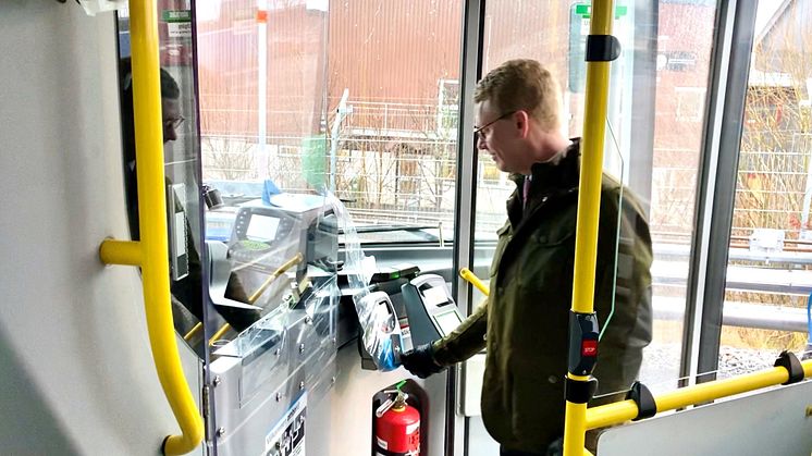 Kristoffer Tamsons (M), trafikregionråd och ordförande för SL.