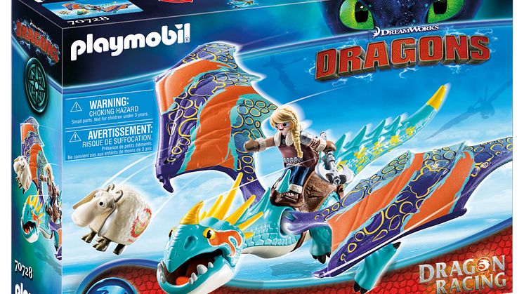 Dragon Racing Astrid und Sturmpfeil von PLAYMOBIL (70728)