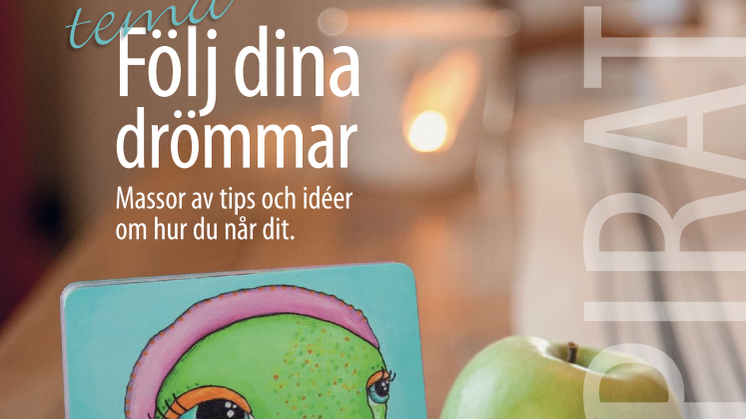 Kreativ Insikts Inspirationsbroschyr på temat Följ dina drömmar