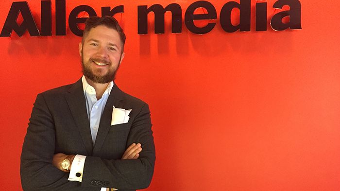 Johan Lindgren, ny analyschef på Aller media
