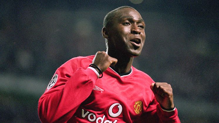 Legenden Andy Cole på sverigebesök med Santander Consumer Bank Sverige