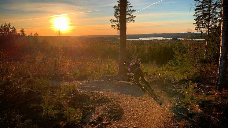 Totalt  sju flowtrails kommer att finnas tillgängliga.