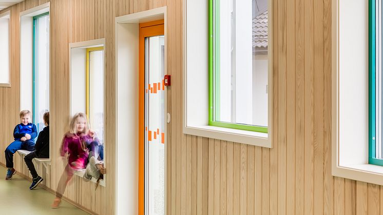 Spetalen skola i Norge, ett tidigare skolprojekt av LINK arkitektur / Hundven-Clements Photography