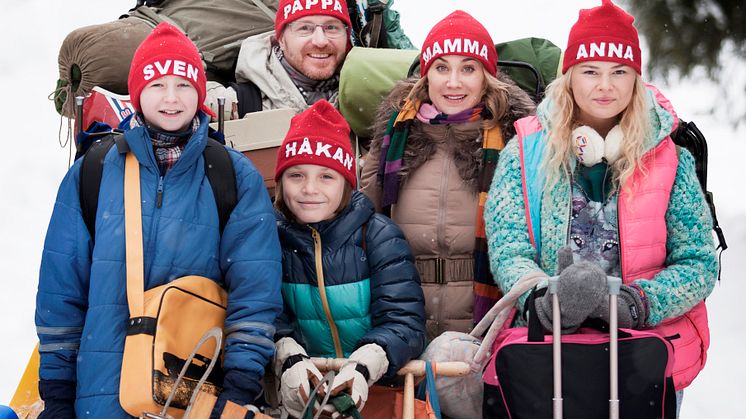 SkiStar Åre: Sune i fjällen – filmteamet nöjda med inspelningarna