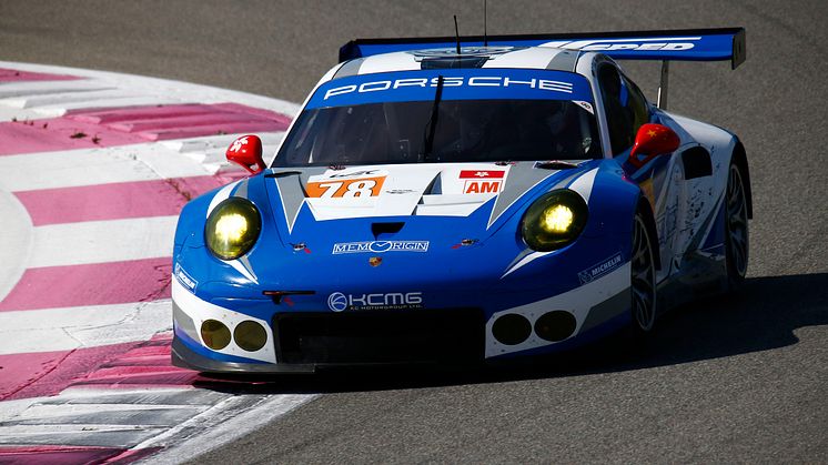 Porsche 911 RSR (78) KCMG, Wolf Henzler, Joel Camathias, Christian Ried