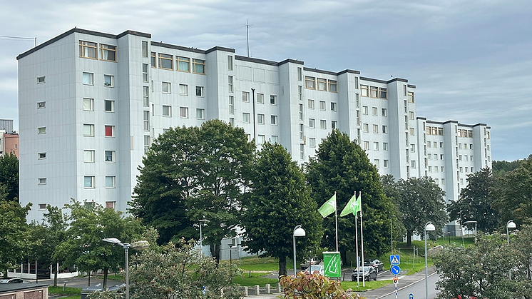 Fasadgruppen utför omfattande energirenovering i Biskopsgården