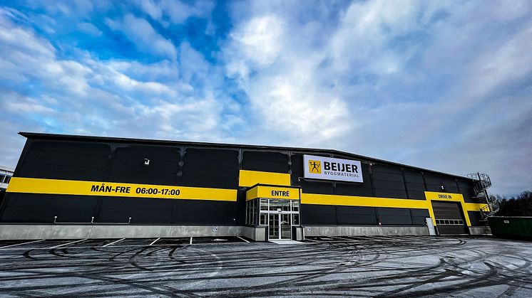 Beijer öppnar nytt toppmodernt byggvaruhus i Haninge