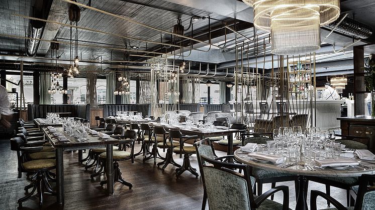 Mr French brasserie générosité, in Stockholm, by Stylt Trampoli