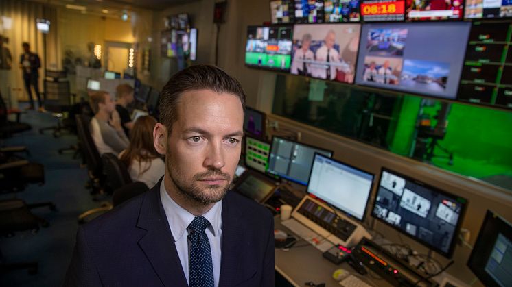 David Baas, nominerad i kategorin Årets Röst 2018