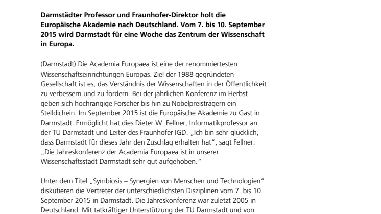 Raus aus dem Elfenbeinturm
