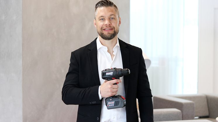 Niklas Andersson, Produktchef Maskiner Würth Svenska AB, ser fram emot den svenska lanseringen.