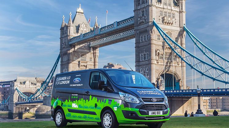 Ladbare varebiler fra Ford skal gi bedre London-luft