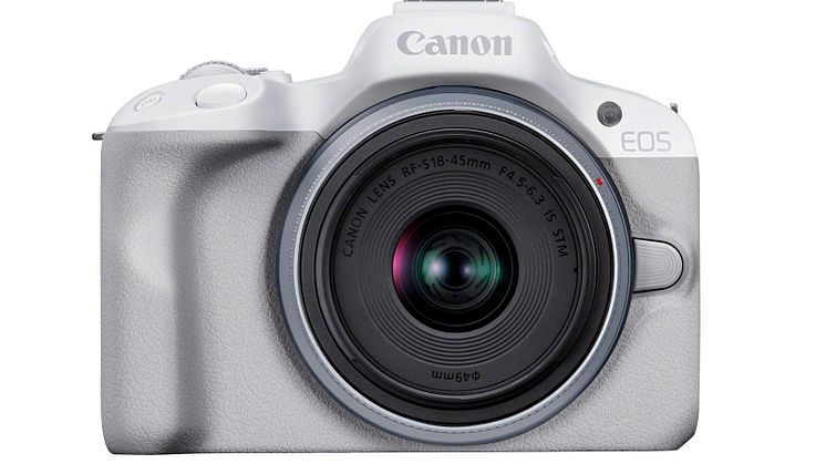35_EOS R50_White_The Front_RF-S18-45mm(SL)