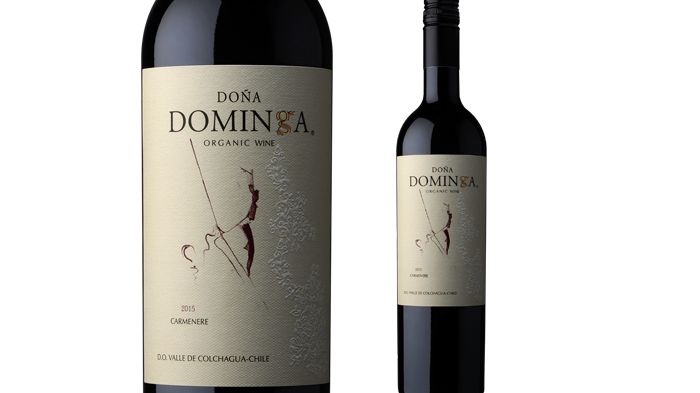 Ekologisk och hållbarhetscertifierad Carmenere från Chile.