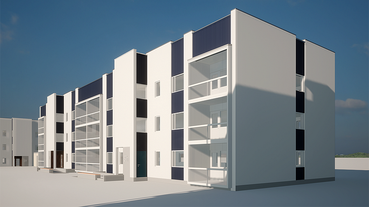 Fasadgruppen får uppdrag av Riksbyggen att energirenovera  flerbostadshus