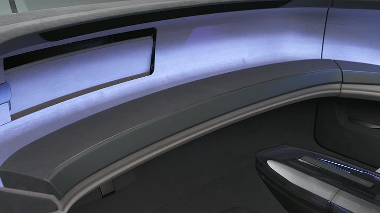 The reveal of the Audi grandsphere concept