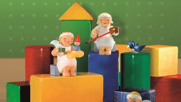 Mit Wendt & Kühn Bauklötze staunen Figurenwelt Seiffen