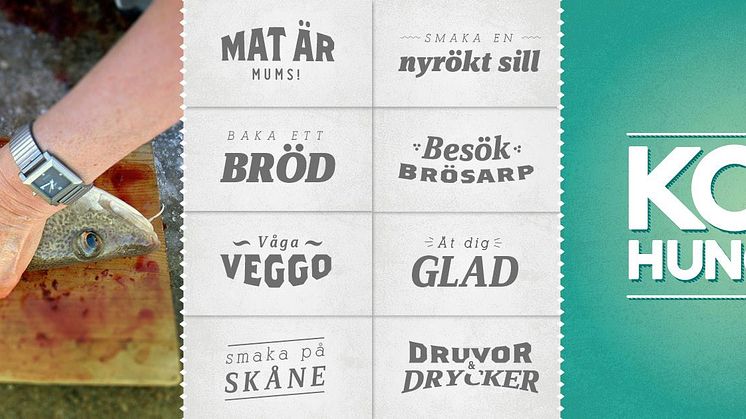 Mat och dryck, kunskap och inspiration - kom hungrig till Skånes Matfestival 