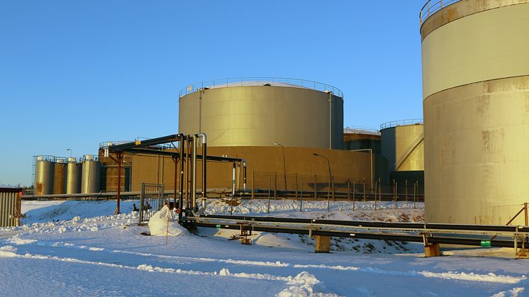 Wibax terminal i Skelleftehamn