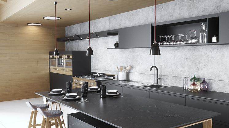 Silestone Kitchen Europea - Eternal Charcoal Soapstone