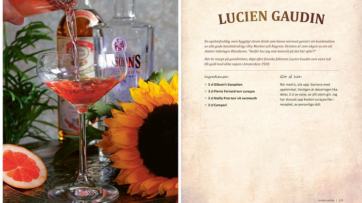 Uppslag recept Lucien Gaudin